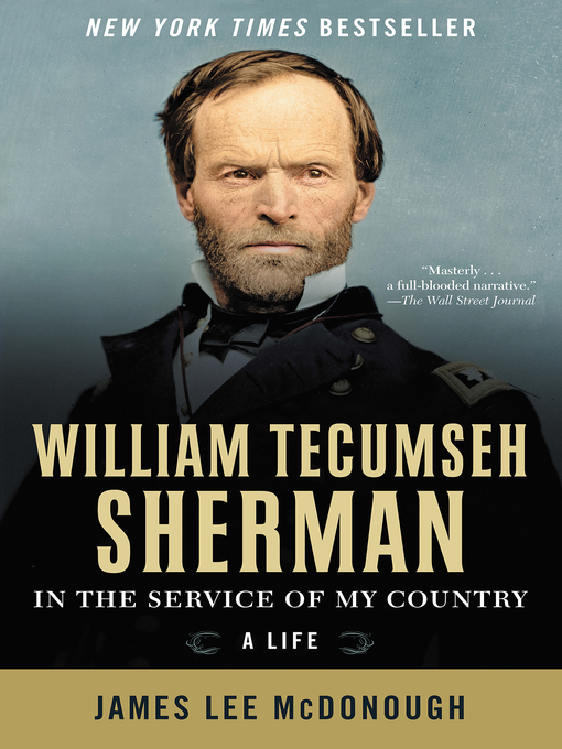 Title details for William Tecumseh Sherman by James Lee McDonough - Wait list